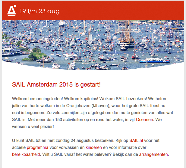 SAIL Amsterdam 2015